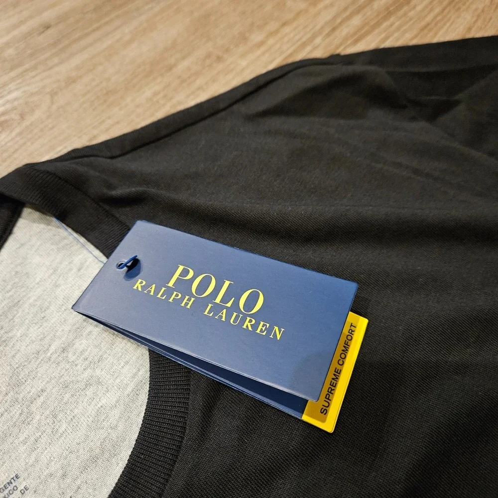 Polo Ralph Lauren Men's XL Black Supreme Comfort Cotton Modal T-Shirt NWT